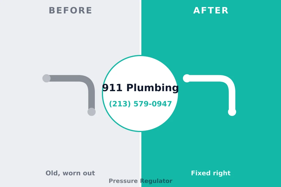 Before and after: plumbing company Everett, WA